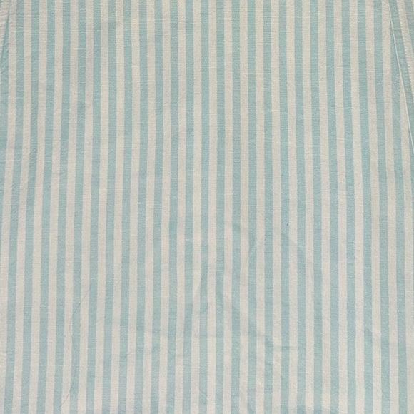 Gap Blue Striped Linen Sundress Fit & Flare Womens Sz 20 Preppy Summer Nautical - Picture 3 of 10